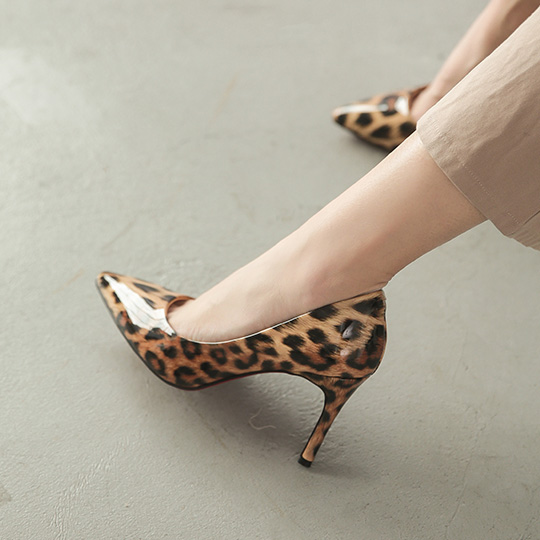 舒芙蕾系列 歐美經典漆皮豹紋高跟鞋100340 跟鞋 | heels|主題 | topic|舒芙蕾|婚禮鞋