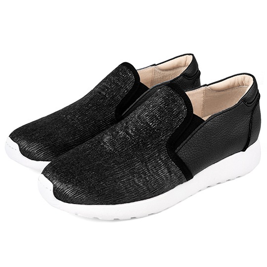 MIT 抓皺金屬皮革厚底休閒鞋400193 休閒鞋 | casual|厚底休閒鞋|MIT休閒鞋|主題 | topic|運動風