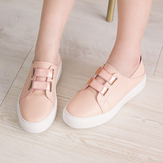 MIT 全真皮經典鬆緊帶厚底鞋100286 - 甜美粉, 34 全館商品|休閒鞋 | casual|厚底休閒鞋|MIT休閒鞋|主題 | topic|MIT手工鞋|大尺碼|限時活動 | event|本週主打星