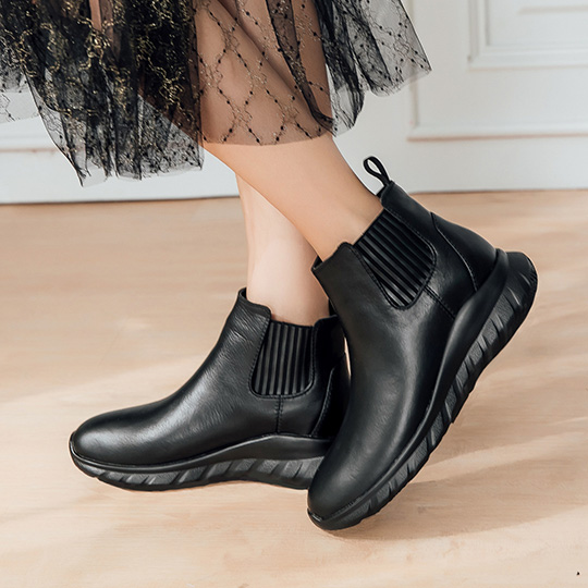 ⭐晴雨二穿⭐簡約鬆緊帶短靴 200298 全館商品|靴子 | boots|短靴|主題 | topic|防水系|限時活動 | event|本週主打星