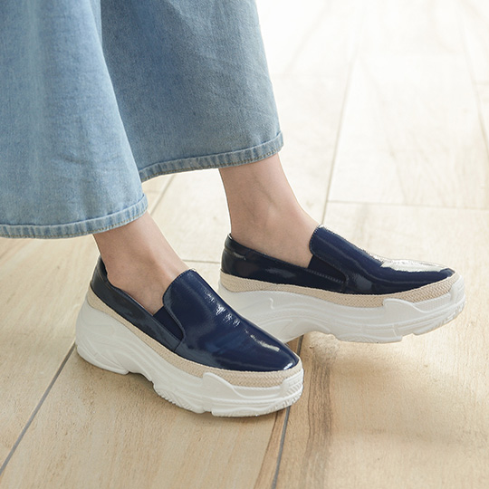 街頭羽量級層次感厚底鞋300331 - 午夜藍, 35 全館商品|休閒鞋 | casual|厚底休閒鞋|主題 | topic|老爹鞋|運動風|闆娘莎姊私藏款