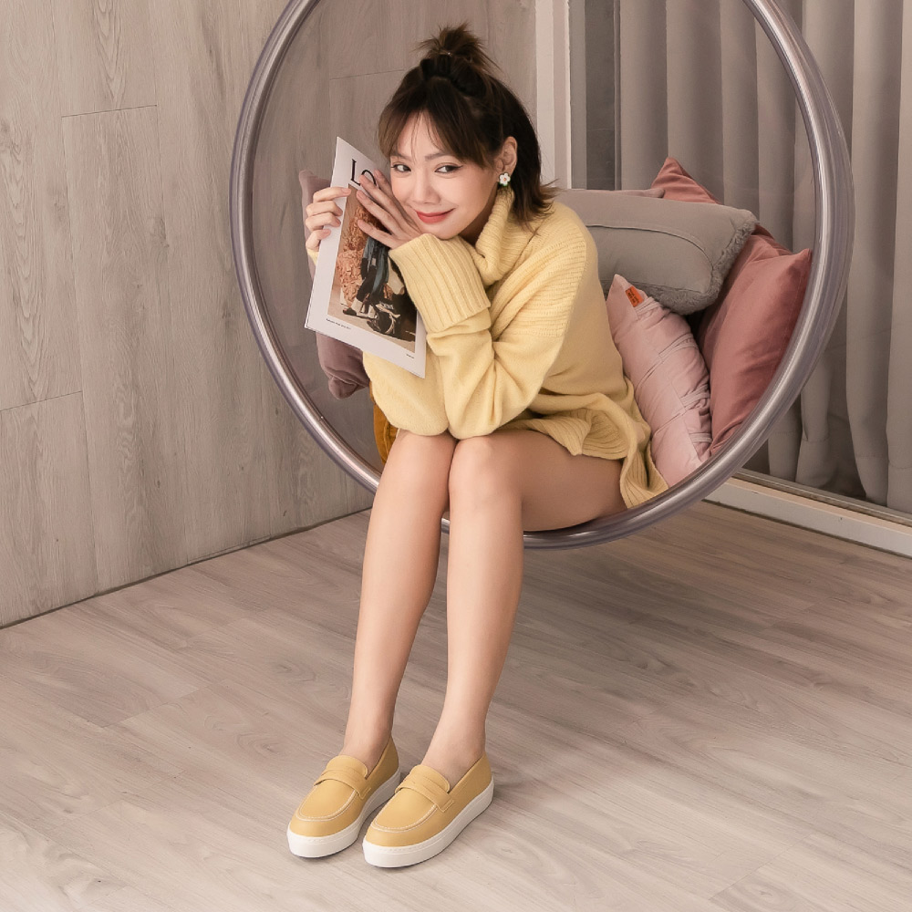 დ文青樂福დ MIT 優游自在舒適樂福休閒鞋 400278