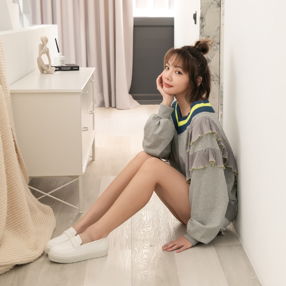 დ文青樂福დ MIT 優游自在舒適樂福休閒鞋 400278