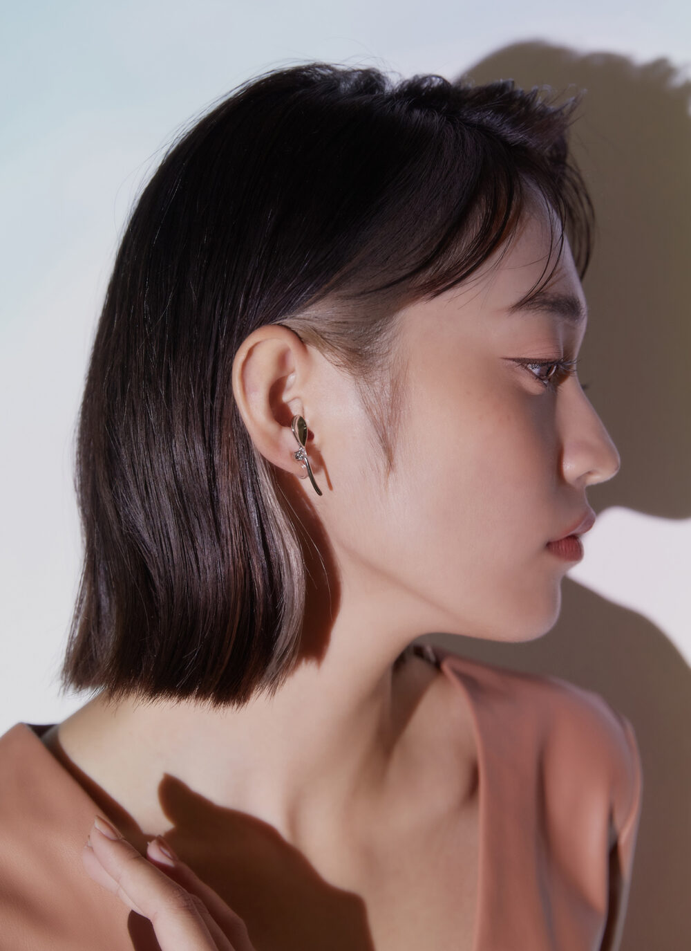 Eco安珂,韓國飾品,韓國耳環,耳針式耳環,矽膠夾耳環,透明耳夾耳環,餐具耳環,湯匙耳環