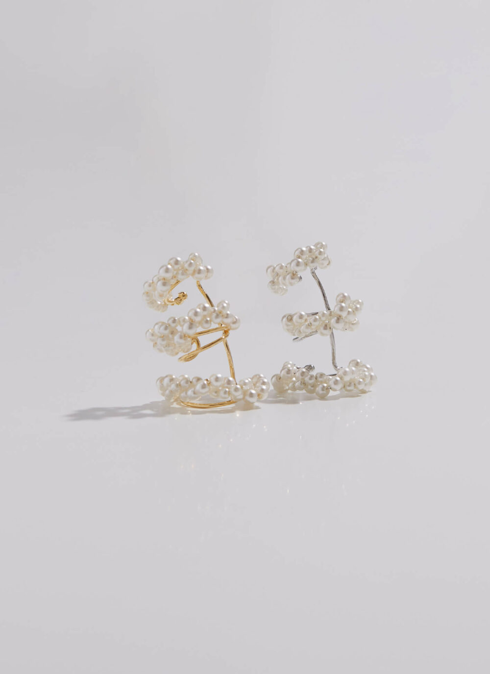 Eco安珂,韓國飾品,韓國耳環,韓國耳骨夾,韓國耳扣,耳夾式耳環,珍珠耳骨夾,耳扣,耳骨耳環,耳窩耳環,無耳洞耳環,多圈耳骨夾