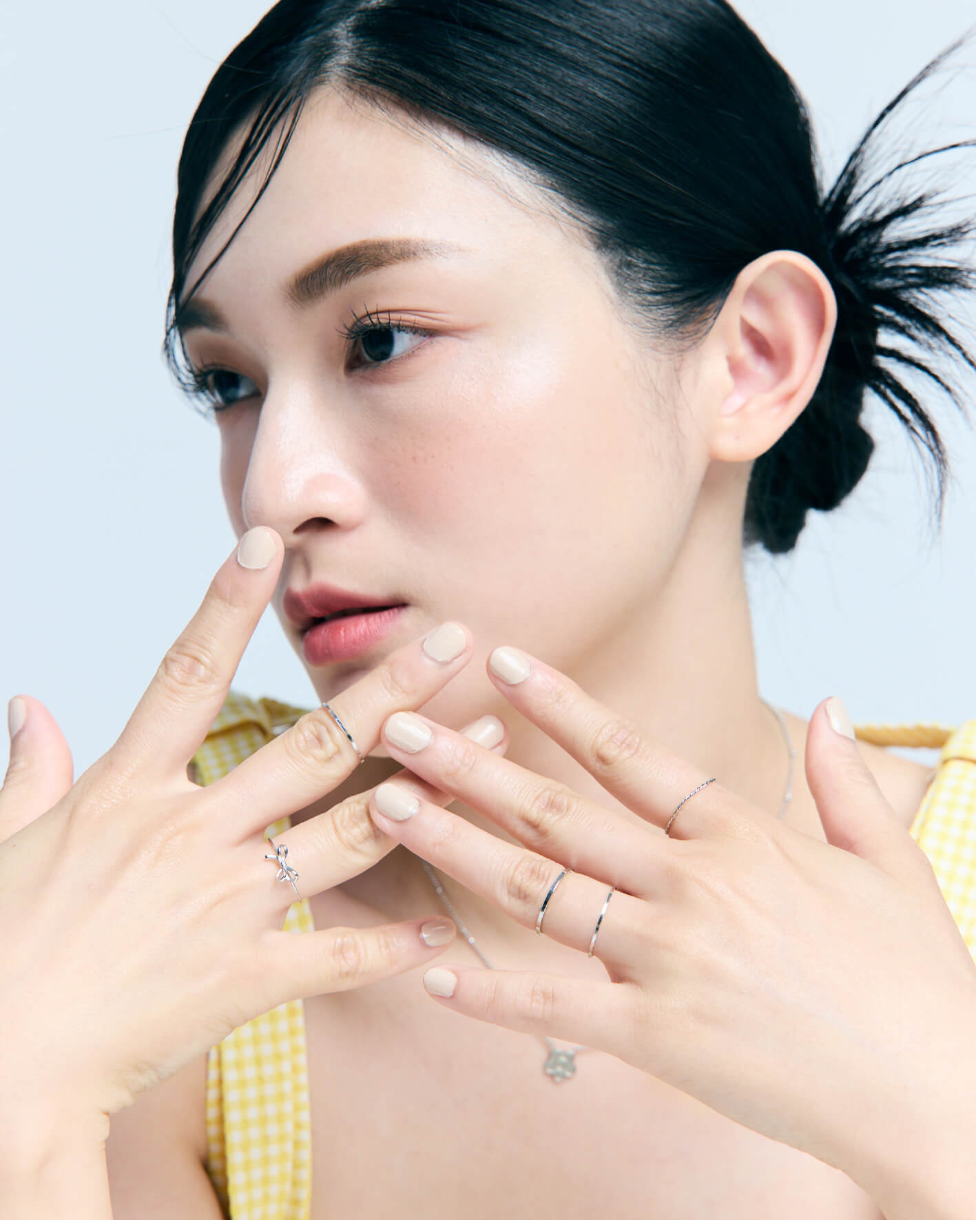 Eco安珂,Eco安珂飾品,韓國飾品,韓國戒指,個性氣質,個性氣質戒指,簡約戒指,日常戒指,百搭戒指,日常百搭戒指,日常疊搭戒指,層次疊搭戒指,多入組戒指