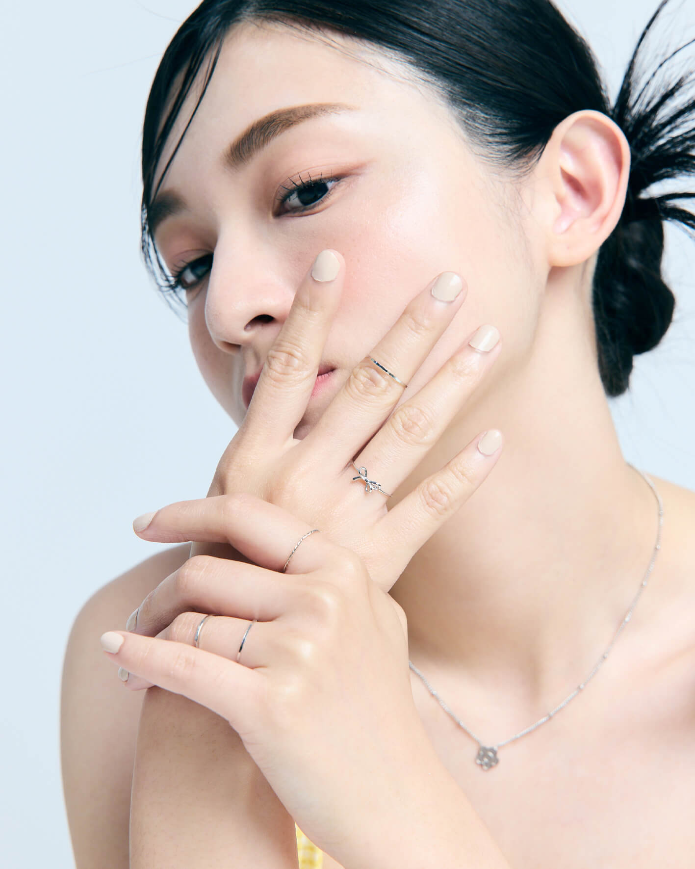 Eco安珂,Eco安珂飾品,韓國飾品,韓國戒指,個性氣質,個性氣質戒指,簡約戒指,日常戒指,百搭戒指,日常百搭戒指,日常疊搭戒指,層次疊搭戒指,多入組戒指