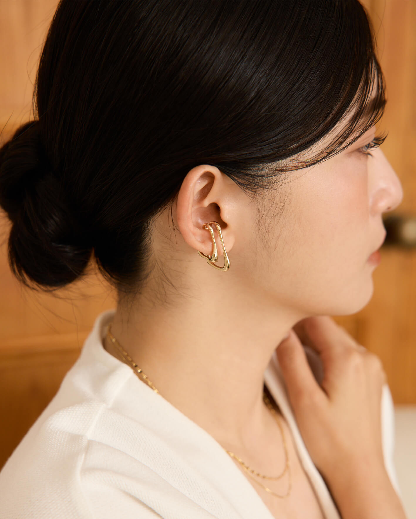 耳環　金環　①②まとめて 弦繞。耳骨夾式耳環－單入- eco安珂飾品| 正韓耳骨夾/磁鐵耳環手鍊/925