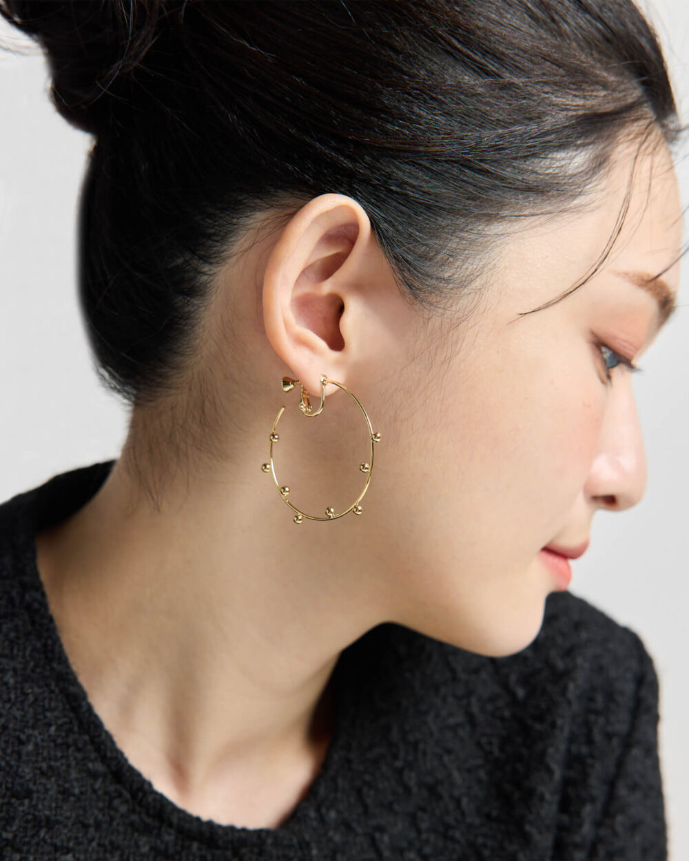Eco安珂,韓國飾品,韓國耳環,韓國圈圈耳環,圈圈耳環,大圈耳環,針式耳環,螺旋夾耳環,韓國針式耳環,韓國螺旋夾耳環,金色大圈耳環,銀色大圈耳環,個性耳環,派對飾品,個性飾品