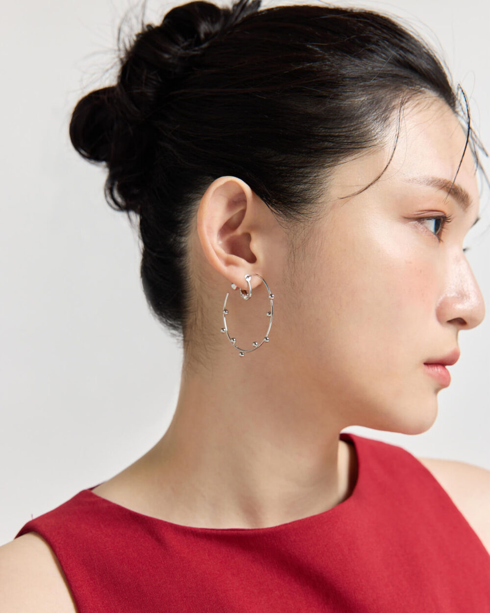 Eco安珂,韓國飾品,韓國耳環,韓國圈圈耳環,圈圈耳環,大圈耳環,針式耳環,螺旋夾耳環,韓國針式耳環,韓國螺旋夾耳環,金色大圈耳環,銀色大圈耳環,個性耳環,派對飾品,個性飾品