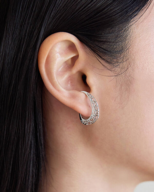 Eco安珂,韓國飾品,韓國耳環,韓國耳骨夾,個性耳骨夾,個性耳環,花葉飾品,花葉耳骨夾,耳骨夾