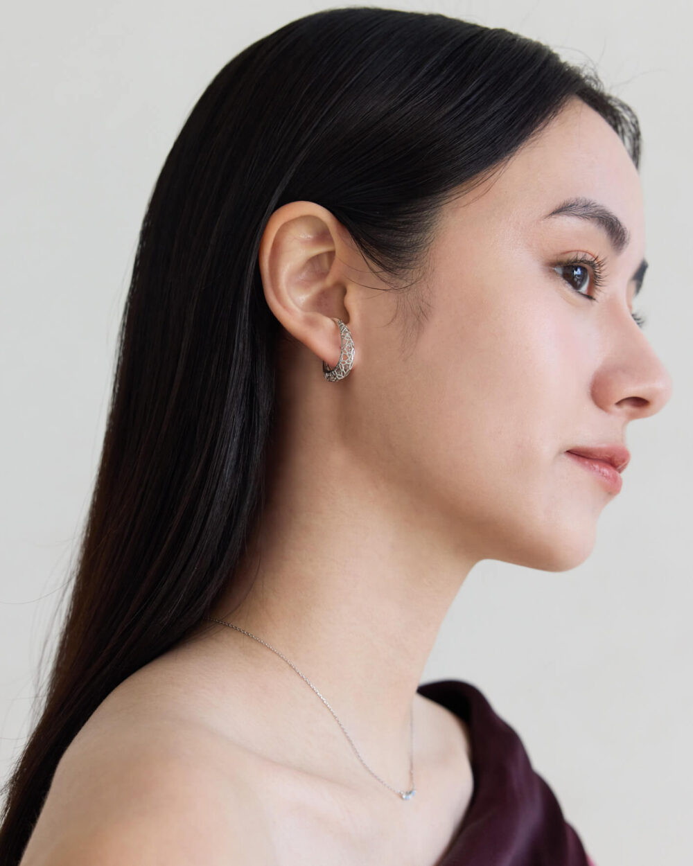 Eco安珂,韓國飾品,韓國耳環,韓國耳骨夾,個性耳骨夾,個性耳環,花葉飾品,花葉耳骨夾,耳骨夾