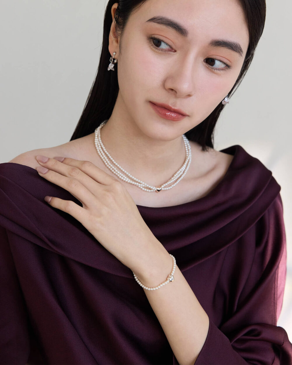 Eco安珂,韓國飾品,韓國手鍊,珍珠手鍊,珍珠手鍊,淡水珍珠手鍊,磁鐵手鍊,磁吸式手鍊