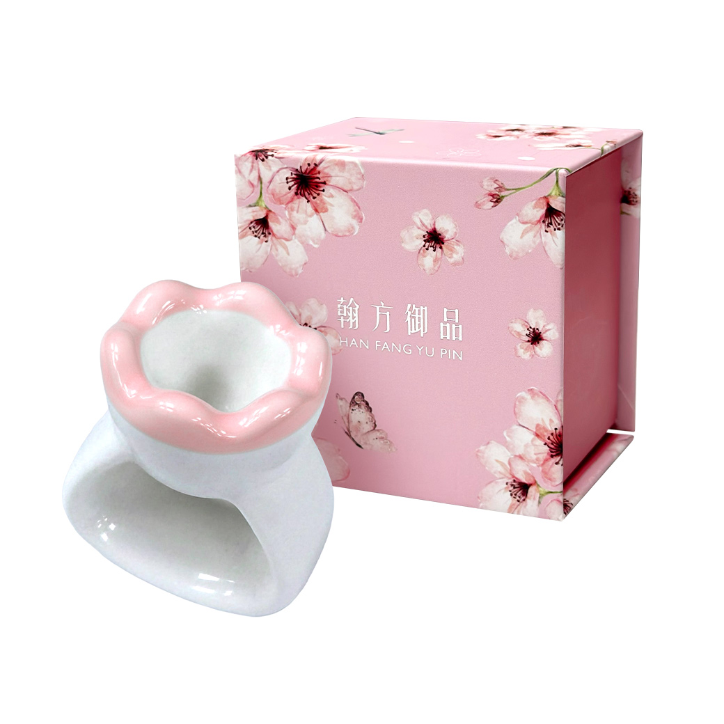 (贈品)小花戒型刮痧器-粉 