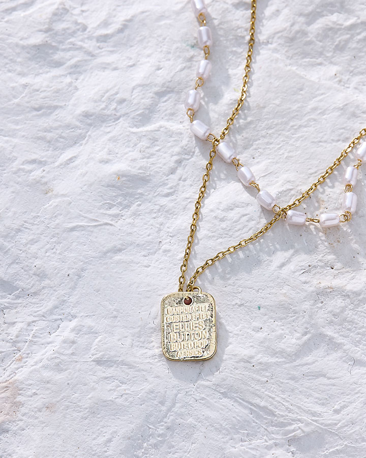 時光留聲｜雙鍊．項鍊 最強新品｜首批限量|0620．Ripple of Time|項鍊｜Necklace|雙鍊 | 項鍊|搭配指南|他看妳的第二眼