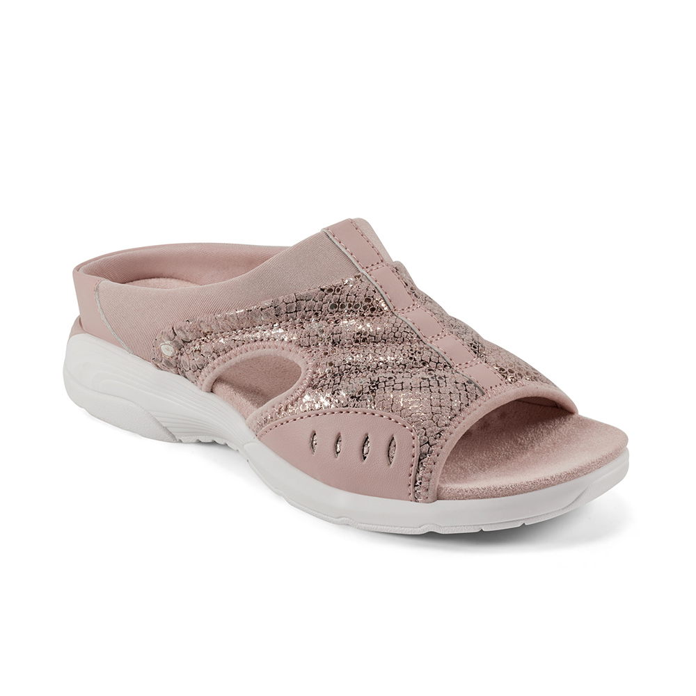 個性亮面拼接懶人拖鞋TRACIEE2-A 季別|PO.ES-26SS|👠👜雙週新品 | 週四上新|換季出清 790up|均一價 $2980|Easy Spirit|easy soft 時尚機能款|優惠活動 Promotion|🤍質感延續🩵滿2000現折214|品牌|easy spirit|款式 STYLE|拖鞋 Slippers|跟高 Heel Height|低跟 3-4 cm