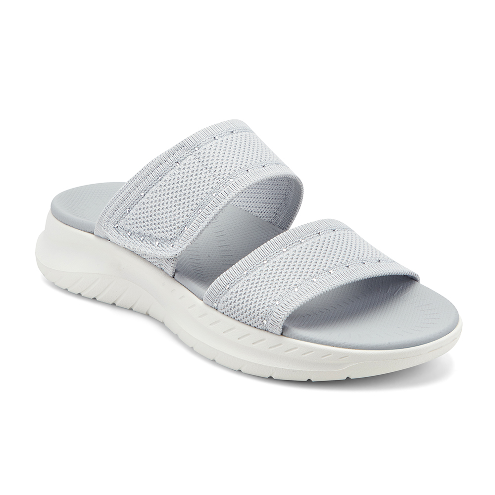 百搭素面寬帶拖鞋DALEYZA2 - 灰色, 6 🔵12 MAR.|季別|PO.ES-26SS|👠👜雙週新品 | 週四上新|Easy Spirit|SLIPPERS 拖鞋|品牌|easy spirit|款式 STYLE|拖鞋 Slippers|跟高 Heel Height|低跟 3-4 cm