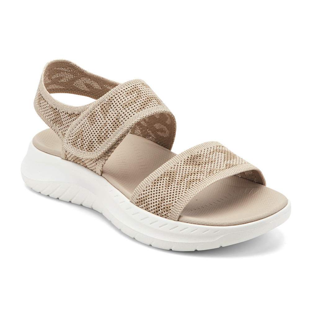 輕量網布休閒涼鞋DOCIA2 - 米色, 6 🔵12 MAR.|季別|PO.ES-26SS|👠👜雙週新品 | 週四上新|Easy Spirit|SANDALS 涼鞋|品牌|easy spirit|款式 STYLE|涼鞋 Sandals|跟高 Heel Height|低跟 3-4 cm