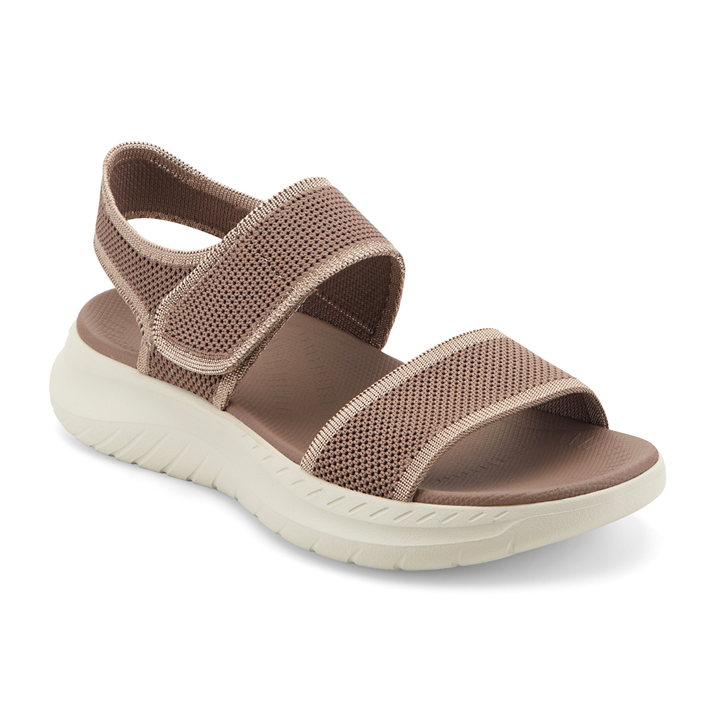 輕量網布休閒涼鞋DOCIA2 - 咖啡色, 6 🔵12 MAR.|季別|PO.ES-26SS|👠👜雙週新品 | 週四上新|Easy Spirit|SANDALS 涼鞋|品牌|easy spirit|款式 STYLE|涼鞋 Sandals|跟高 Heel Height|低跟 3-4 cm