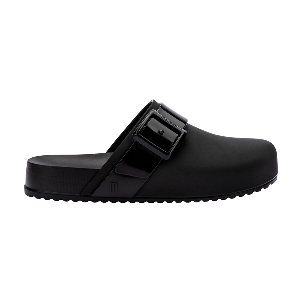 皮帶造型平底穆勒鞋 - 黑色, 5 Melissa|SLIPPERS 拖鞋|季別|L-25SS|👠👜雙週新品 | 週四上新|🟠23 OCT.|優惠活動 Promotion|👢冬季精選鞋款1399元起|👑均一價$2099|❤️一日限定84折❤️|🛒99購物節 滿1000折199 🎁|品牌|Melissa|款式 STYLE|穆勒鞋 Mules|跟高 Heel Height|低跟 3-4 cm