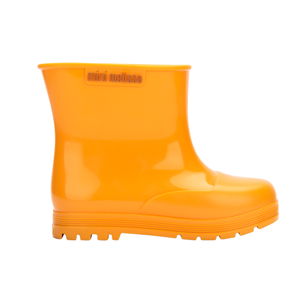 經典素面中筒靴(幼童) - 鏡黃色, 11 L-25FW|Melissa|童鞋|季別|👠👜雙週新品 | 週四上新|品牌|Melissa|款式 STYLE|靴款 Boots|跟高 Heel Height|平底 0-2 cm