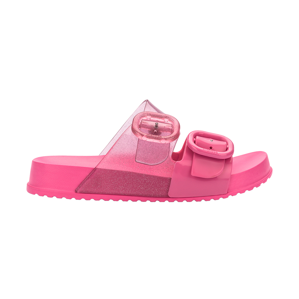 素面雙扣帶拖鞋(大童) - 桃色, 12 Melissa|童鞋|季別|L-25FW|👠👜雙週新品 | 週四上新|🟠23 OCT.|品牌|Melissa|款式 STYLE|拖鞋 Slippers|跟高 Heel Height|平底 0-2 cm