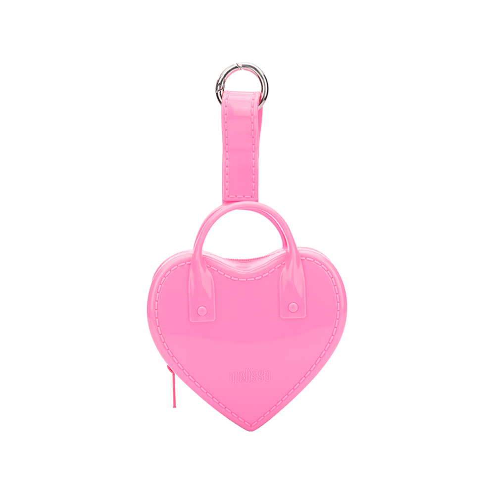 素面愛心造型耳機包 - 桃色 季別|I-26SS|優惠活動 Promotion|🤍質感延續🩵滿2000現折214|品牌|Melissa|配件