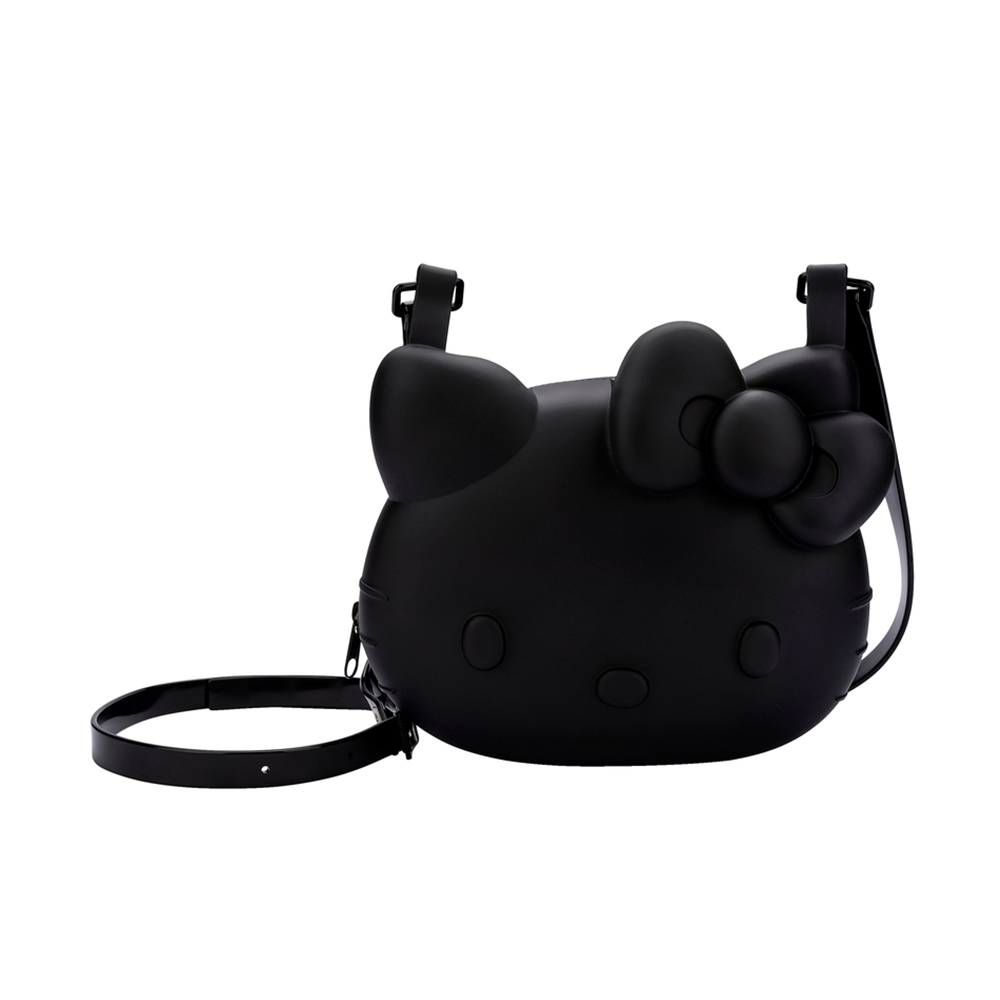 Hello Kitty造型側背包 - 黑色 🦄聯名系列|🌟功能性|防水|Melissa|包款|季別|L-26SS|HANDBAGS|優惠活動 Promotion|品牌|Melissa