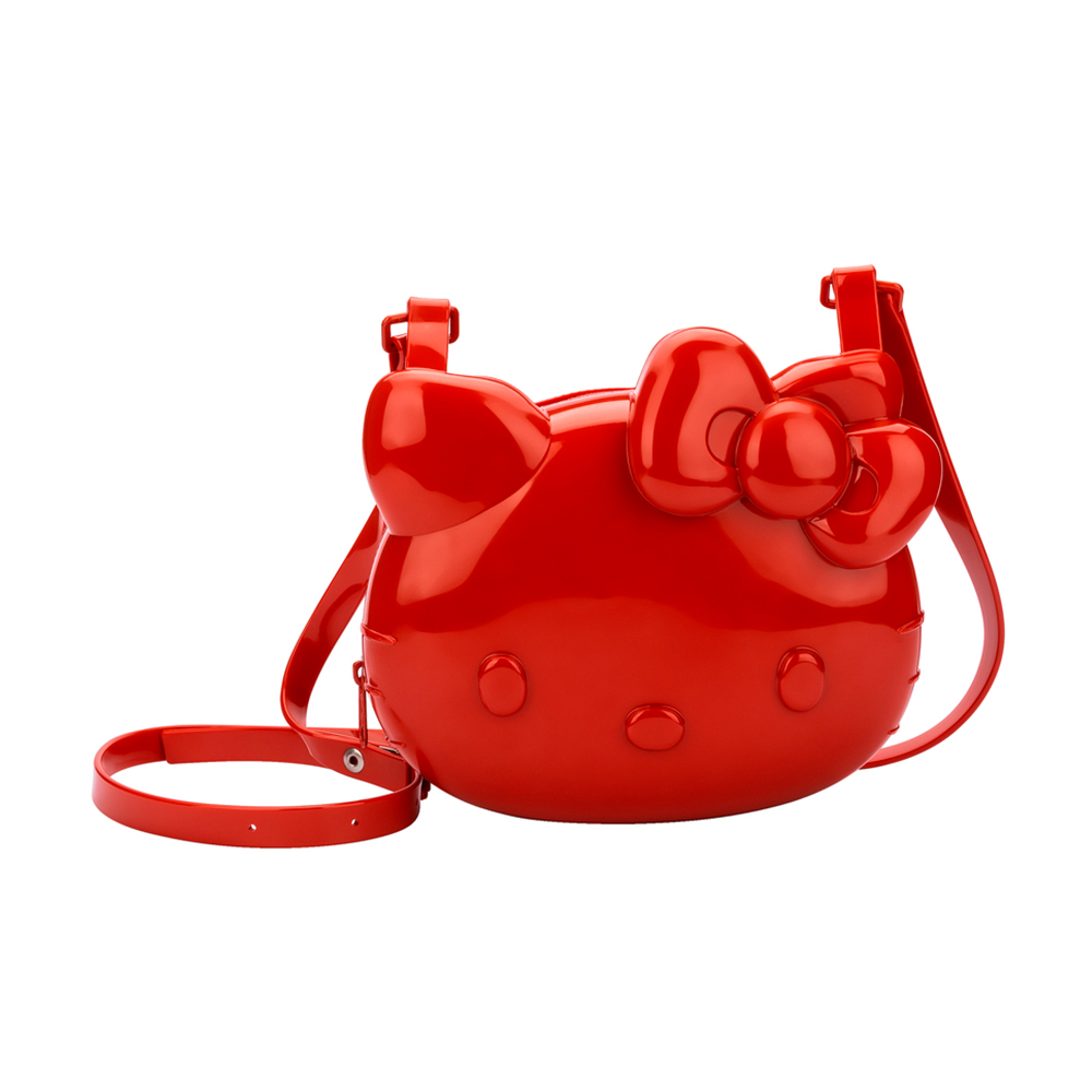 Hello Kitty造型側背包 - 紅色 🦄聯名系列|🌟功能性|防水|Melissa|包款|季別|L-26SS|HANDBAGS|優惠活動 Promotion|品牌|Melissa