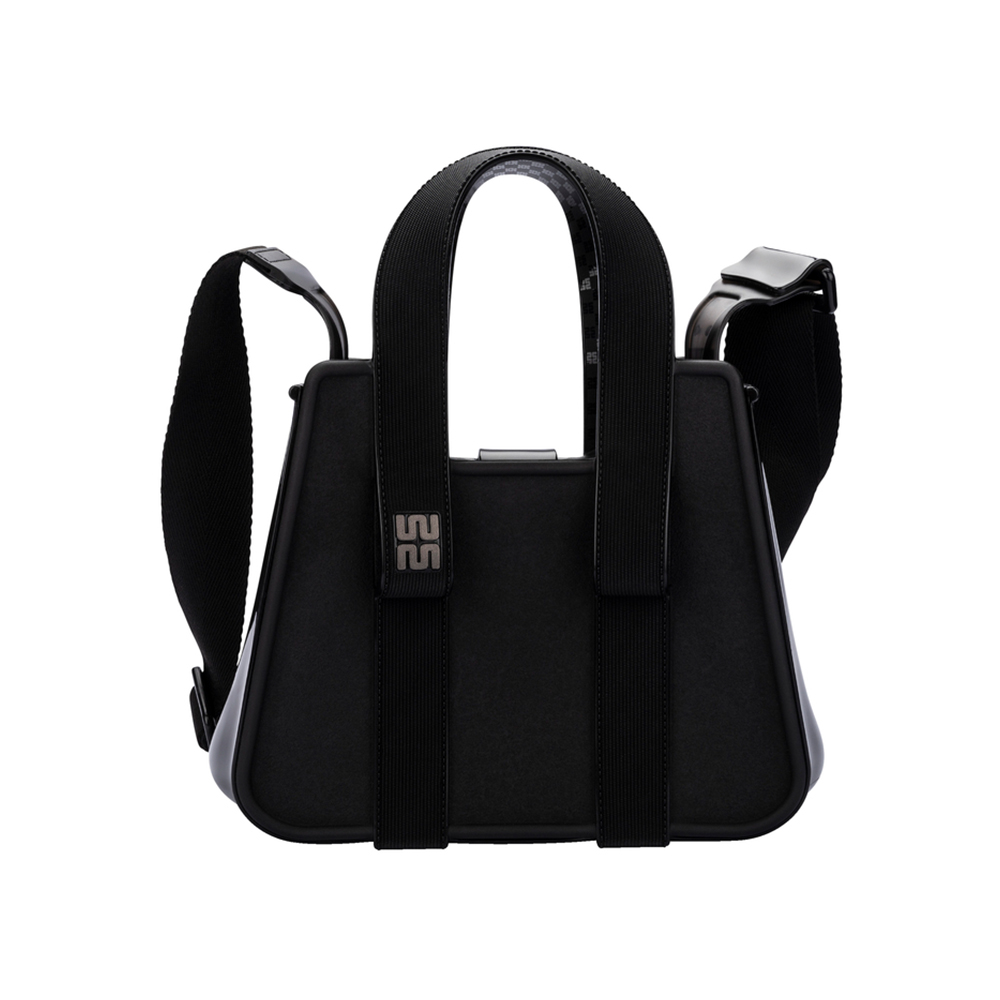素色寬背帶小托特包 - 黑色 🟡30 JUL.|👠👜雙週新品 | 週四上新|品牌|Melissa|款式 STYLE|包款 Bag