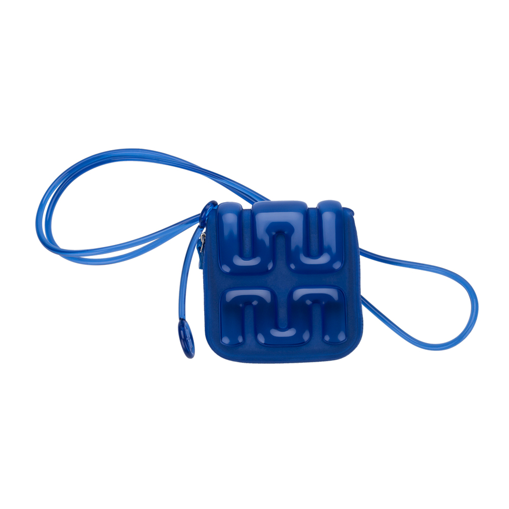 果凍LOGO方形斜背小廢包 - 藍色 🔴13 AUG.|👠👜雙週新品 | 週四上新|品牌|Melissa|款式 STYLE|包款 Bag 果凍LOGO方形斜背小廢包 - 藍色 🔴13 AUG.|👠👜雙週新品 | 週四上新|品牌|Melissa|款式 STYLE|包款 Bag