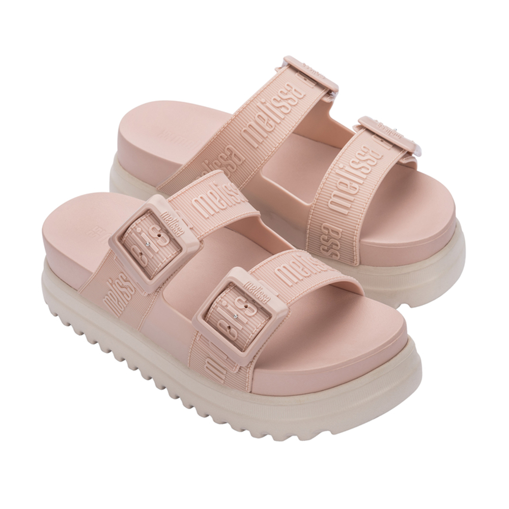 LOGO雙扣帶厚底拖鞋 - 粉色, 5 🔥Sale | 限時優惠|🫶寵愛媽媽😻滿千折百|分類規劃|🐴馬上好運．能量誕生🪶|值得入手首購清單|Melissa|SLIPPERS 拖鞋|季別|L-26SS|特別企劃|🌟功能性|厚底鞋|防水|Top Sales | 排行榜|👠👜雙週新品 | 週四上新|🟡29 JAN.|優惠活動 Promotion|品牌|Melissa|款式 STYLE|厚底鞋 platform|拖鞋 Slippers|跟高 Heel Height|中跟 5-7 cm