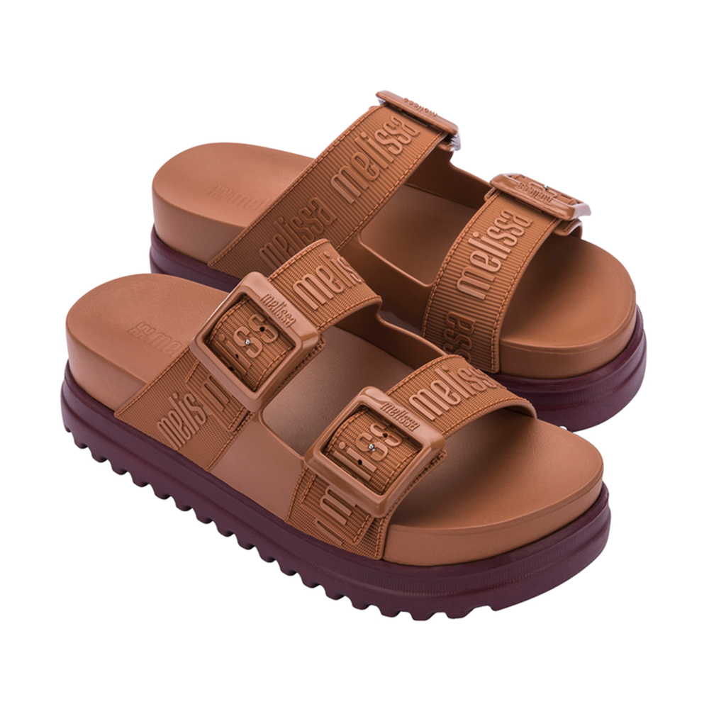 LOGO雙扣帶厚底拖鞋 - 咖啡色, 5 🔥Sale | 限時優惠|🫶寵愛媽媽😻滿千折百|分類規劃|🐴馬上好運．能量誕生🪶|值得入手首購清單|Melissa|SLIPPERS 拖鞋|季別|L-26SS|特別企劃|🌟功能性|厚底鞋|防水|Top Sales | 排行榜|👠👜雙週新品 | 週四上新|🟡29 JAN.|優惠活動 Promotion|品牌|Melissa|款式 STYLE|厚底鞋 platform|拖鞋 Slippers|跟高 Heel Height|中跟 5-7 cm