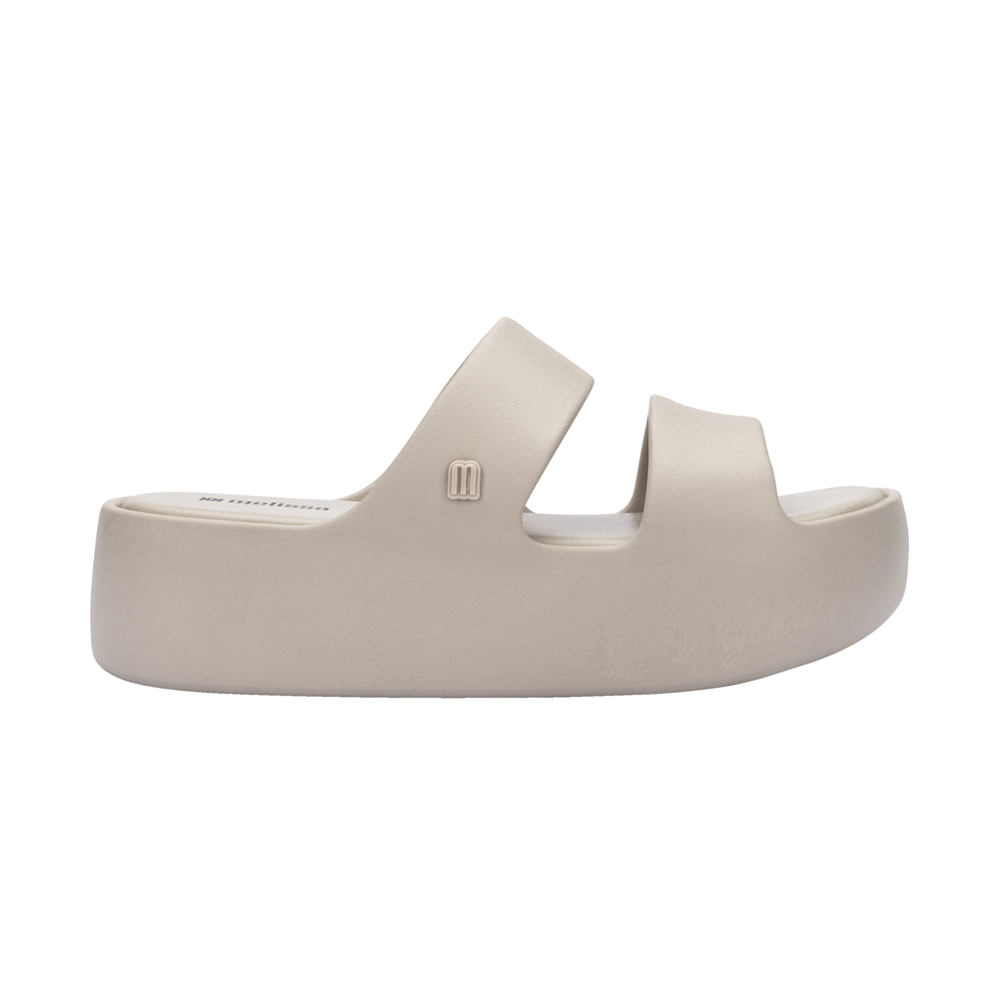 霧感素面厚底拖鞋 - 米色, 5 🌟功能性|厚底鞋|防水|Melissa|SLIPPERS 拖鞋|季別|L-25SS|👠👜雙週新品 | 週四上新|品牌|Melissa|款式 STYLE|拖鞋 Slippers|跟高 Heel Height|中跟 5-7 cm