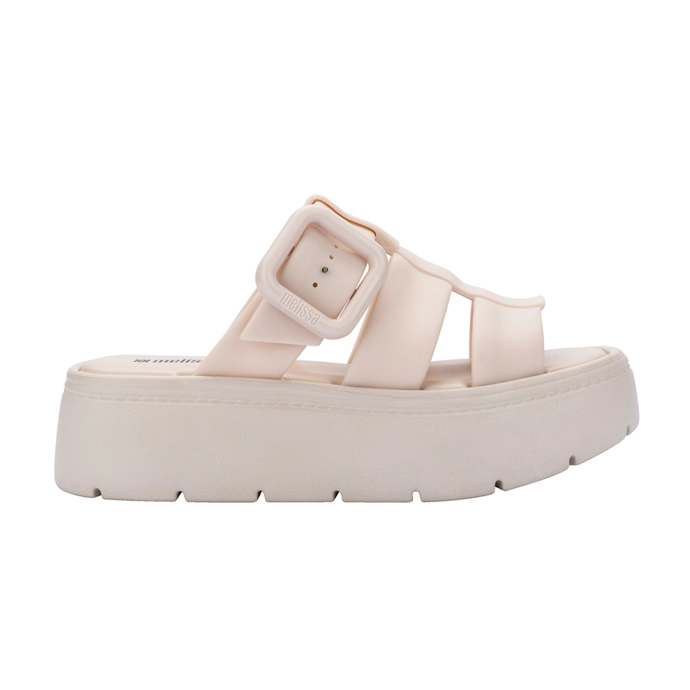 雲朵羅馬T字後底拖鞋 - 米色, 5 🌟功能性|厚底鞋|防水|Melissa|SLIPPERS 拖鞋|季別|L-26SS|👠👜雙週新品 | 週四上新|🟡29 JAN.|優惠活動 Promotion|🤍質感延續🩵滿2000現折214|品牌|Melissa|款式 STYLE|厚底鞋 platform|拖鞋 Slippers|跟高 Heel Height|中跟 5-7 cm