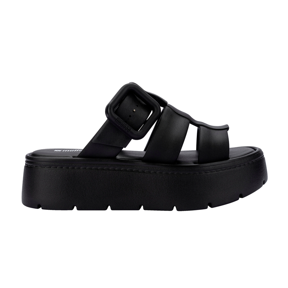 雲朵羅馬T字後底拖鞋 - 黑色, 5 🌟功能性|厚底鞋|防水|Melissa|SLIPPERS 拖鞋|季別|L-26SS|👠👜雙週新品 | 週四上新|🟡29 JAN.|優惠活動 Promotion|🤍質感延續🩵滿2000現折214|品牌|Melissa|款式 STYLE|厚底鞋 platform|拖鞋 Slippers|跟高 Heel Height|中跟 5-7 cm