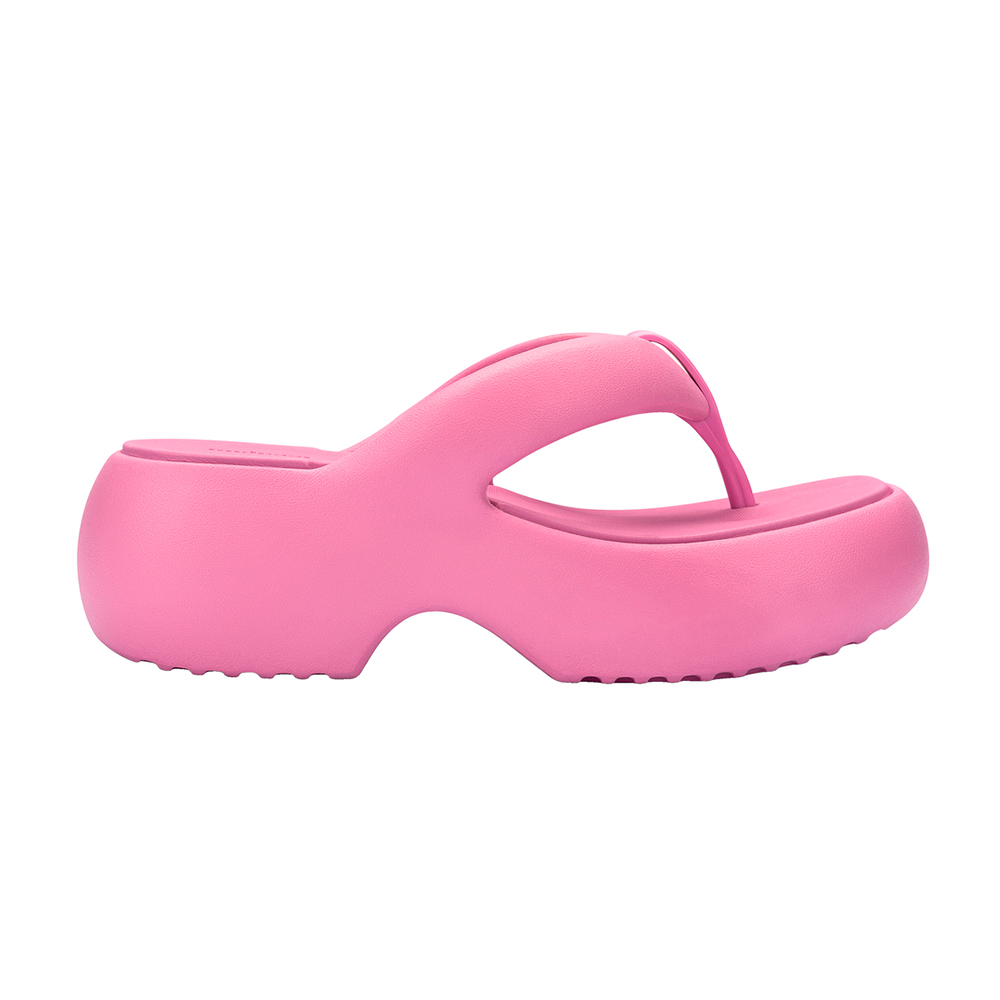 夾腳雲朵厚底拖鞋 - 粉色, 5 🌟功能性|厚底鞋|防水|Melissa|SLIPPERS 拖鞋|季別|L-25SS|品牌|Melissa|款式 STYLE|拖鞋 Slippers|跟高 Heel Height|中跟 5-7 cm