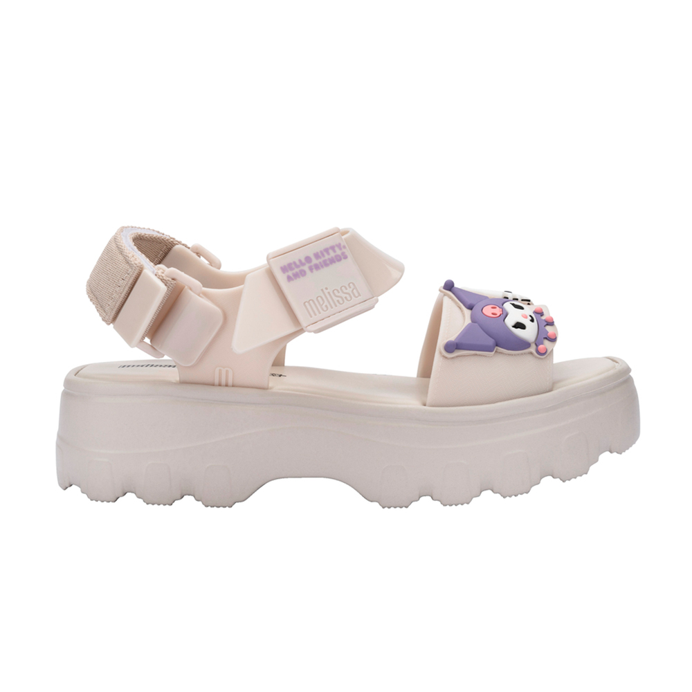 Sanrio飾釦厚底涼鞋 - 米色, 5 🦄聯名系列|🌟功能性|厚底鞋|防水|Melissa|SANDALS 涼鞋|季別|L-26SS|👠👜雙週新品 | 週四上新|🟢26 FEB.|品牌|Melissa|款式 STYLE|涼鞋 Sandals|跟高 Heel Height|低跟 3-4 cm