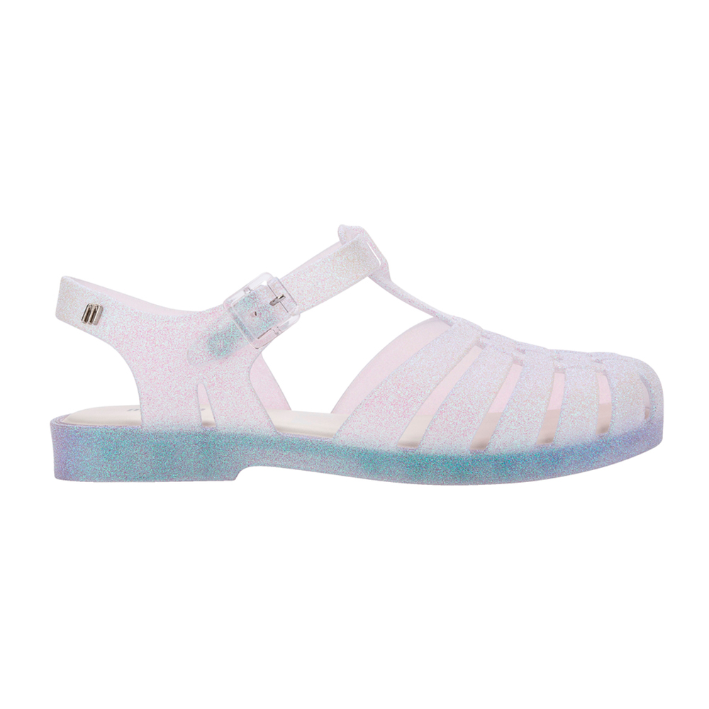 輕奢亮片前包羅馬涼鞋 - 銀白色, 6 🟡29 JAN.|Melissa|SANDALS 涼鞋|季別|L-26SS|👠👜雙週新品 | 週四上新|優惠活動 Promotion|🤍質感延續🩵滿2000現折214|品牌|Melissa|款式 STYLE|涼鞋 Sandals|跟高 Heel Height|平底 0-2 cm