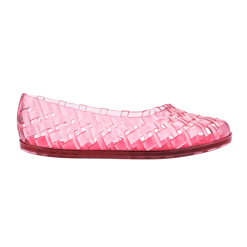 編織造型簍空娃娃鞋 - 桃色, 5 🌟功能性|防水|Melissa|FLATS 平底/娃娃鞋|季別|L-26SS|👠👜雙週新品 | 週四上新|🟡29 JAN.|優惠活動 Promotion|🤍質感延續🩵滿2000現折214|品牌|Melissa|款式 STYLE|平底包鞋 Flats|跟高 Heel Height|平底 0-2 cm