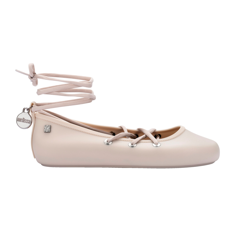 芭蕾繞踝綁帶娃娃鞋 - 米色, 5 🟢12 FEB.|🌟功能性|防水|Melissa|FLATS 平底/娃娃鞋|季別|L-26SS|👠👜雙週新品 | 週四上新|🟡29 JAN.|品牌|Melissa|款式 STYLE|平底包鞋 Flats|跟高 Heel Height|平底 0-2 cm