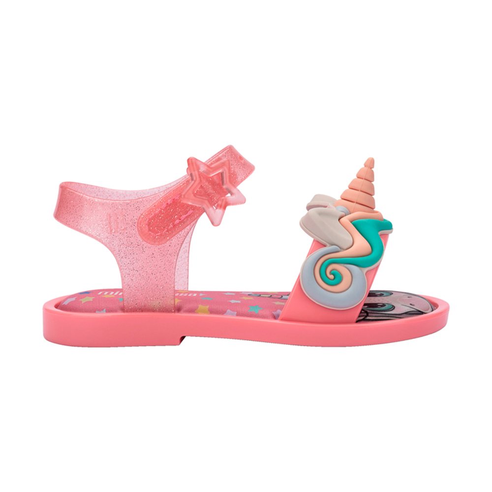 立體獨角獸造型涼鞋(幼童) - 粉色, 10 🦄聯名系列|🌟功能性|防水|Melissa|SANDALS 涼鞋|童鞋|季別|L-26SS|👠👜雙週新品 | 週四上新|優惠活動 Promotion|🤍質感延續🩵滿2000現折214|品牌|Melissa|款式 STYLE|涼鞋 Sandals|跟高 Heel Height|平底 0-2 cm