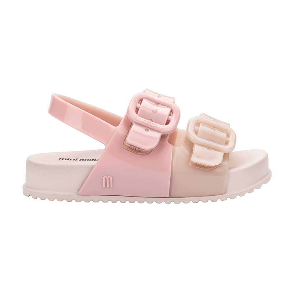 素色雙扣帶涼鞋(幼童) - 米色, 10 🌟功能性|防水|Melissa|SANDALS 涼鞋|童鞋|季別|L-26SS|👠👜雙週新品 | 週四上新|🟡15 JAN.|品牌|Melissa|款式 STYLE|涼鞋 Sandals|跟高 Heel Height|平底 0-2 cm