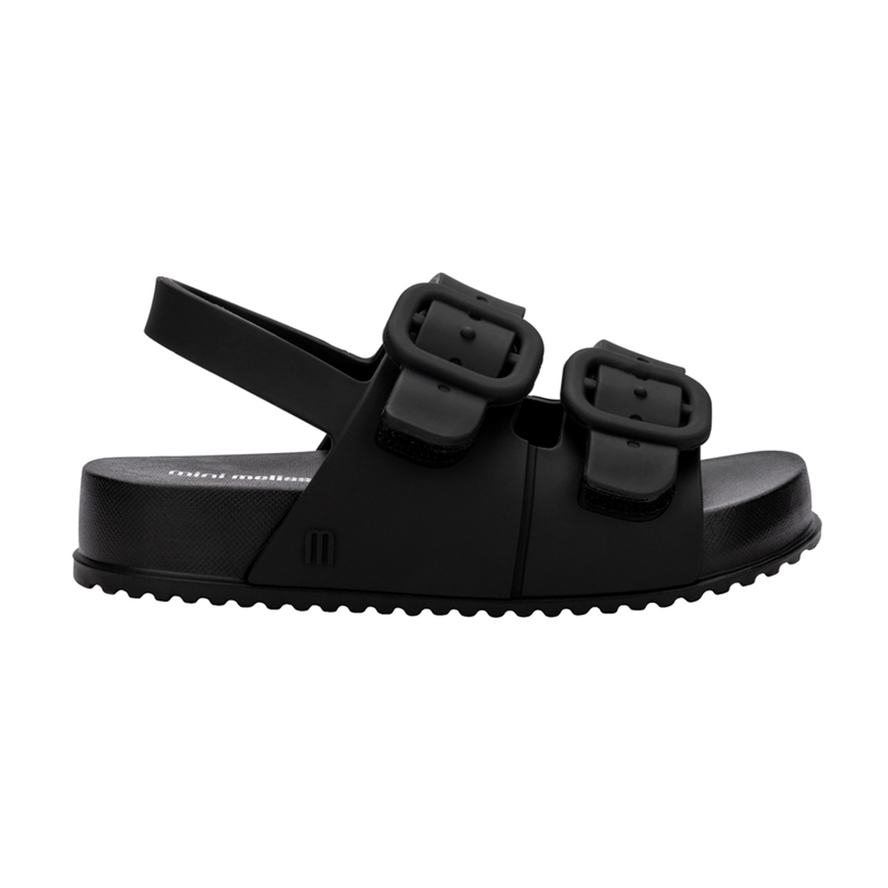 素色雙扣帶涼鞋(幼童) - 黑色, 10 🌟功能性|防水|Melissa|SANDALS 涼鞋|童鞋|季別|L-26SS|👠👜雙週新品 | 週四上新|🟡15 JAN.|品牌|Melissa|款式 STYLE|涼鞋 Sandals|跟高 Heel Height|平底 0-2 cm