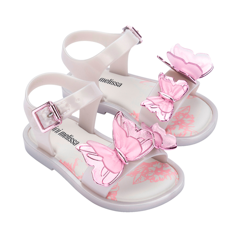 立體蝴蝶一字帶涼鞋(幼童) 特別企劃|🌟功能性|防水|👠👜雙週新品 | 週四上新|🔴21 MAY.|優惠活動 Promotion|品牌|Melissa|款式 STYLE|童鞋|跟高 Heel Height|平底 0-2 cm