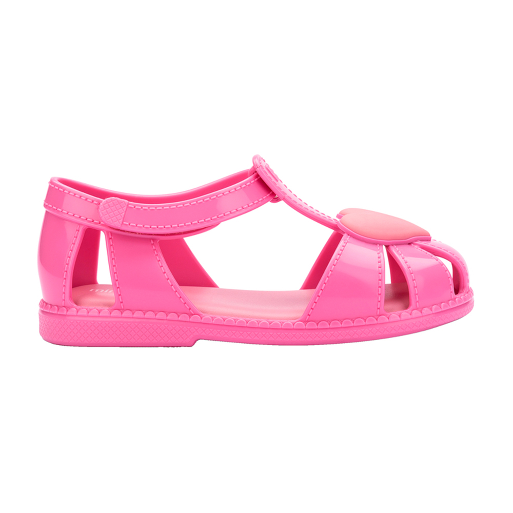 愛心前包羅馬涼鞋(幼童) - 桃色, 10 🟡29 JAN.|🌟功能性|防水|Melissa|SANDALS 涼鞋|童鞋|季別|L-26SS|👠👜雙週新品 | 週四上新|優惠活動 Promotion|🤍質感延續🩵滿2000現折214|品牌|Melissa|款式 STYLE|涼鞋 Sandals|跟高 Heel Height|平底 0-2 cm