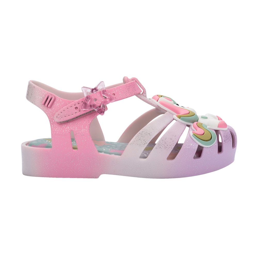 獨角獸漸層羅馬涼鞋(幼童) - 紫色, 9 🦄聯名系列|🌟功能性|防水|Melissa|SANDALS 涼鞋|童鞋|季別|L-26SS|👠👜雙週新品 | 週四上新|優惠活動 Promotion|🤍質感延續🩵滿2000現折214|品牌|Melissa|款式 STYLE|涼鞋 Sandals|跟高 Heel Height|平底 0-2 cm