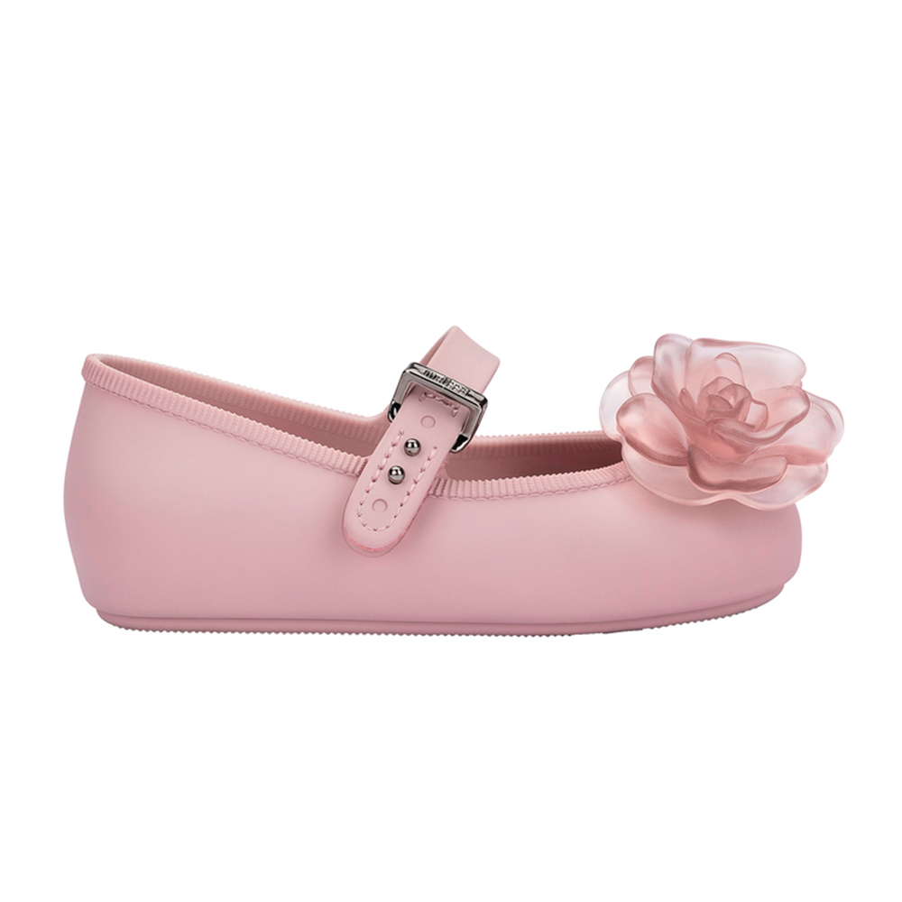 立體花朵瑪莉珍鞋(幼童) - 粉色, 11 🟡29 JAN.|🌟功能性|防水|Melissa|FLATS 平底/娃娃鞋|童鞋|季別|L-26SS|👠👜雙週新品 | 週四上新|優惠活動 Promotion|🤍質感延續🩵滿2000現折214|品牌|Melissa|款式 STYLE|瑪莉珍 Mary Jane|平底包鞋 Flats|跟高 Heel Height|平底 0-2 cm