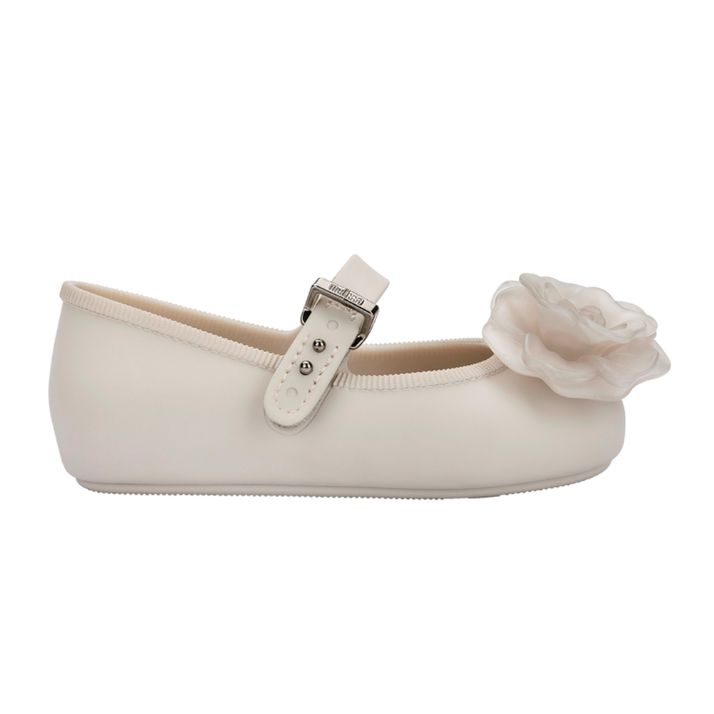 立體花朵瑪莉珍鞋(幼童) - 米色, 11 🟡29 JAN.|🌟功能性|防水|Melissa|FLATS 平底/娃娃鞋|童鞋|季別|L-26SS|👠👜雙週新品 | 週四上新|優惠活動 Promotion|🤍質感延續🩵滿2000現折214|品牌|Melissa|款式 STYLE|瑪莉珍 Mary Jane|平底包鞋 Flats|跟高 Heel Height|平底 0-2 cm