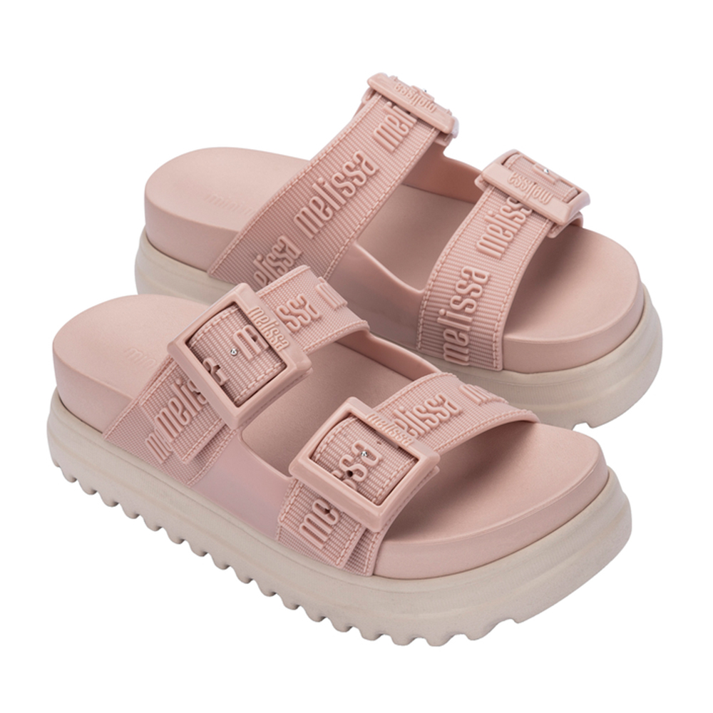 LOGO雙扣帶厚底拖鞋(大童) - 粉色, 13 🟡30 JUL.|👠👜雙週新品 | 週四上新|品牌|Melissa|款式 STYLE|童鞋|跟高 Heel Height|中跟 5-7 cm LOGO雙扣帶厚底拖鞋(大童) - 粉色, 13 🟡30 JUL.|👠👜雙週新品 | 週四上新|品牌|Melissa|款式 STYLE|童鞋|跟高 Heel Height|中跟 5-7 cm